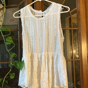 Meadow Rue Womens Sleeveless Blouse